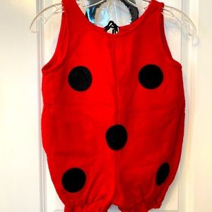 Charades - Lady Bug Baby Costume OSFM includes Costume Body Suit & Headband